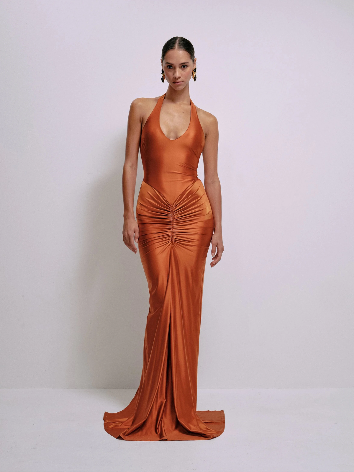 delfi collective orange dress Joann Formal Dresses And Gowns order_fall23 or warm evening escapes Color:Gray