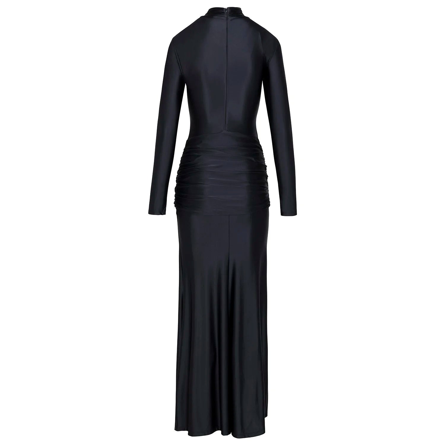 Anastasia Dress in Black – view 2 | Delfi Collective