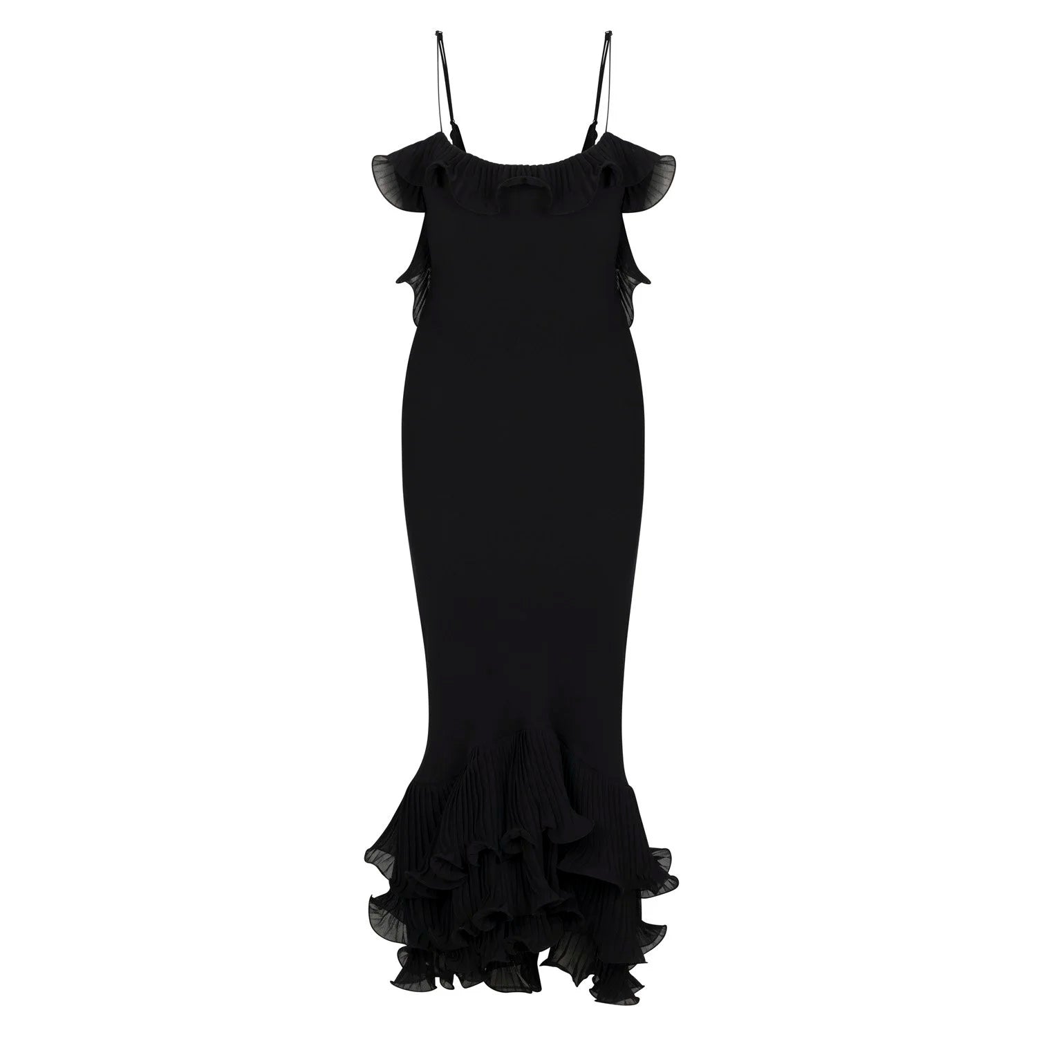 Delina Dress in Black | Delfi Collective