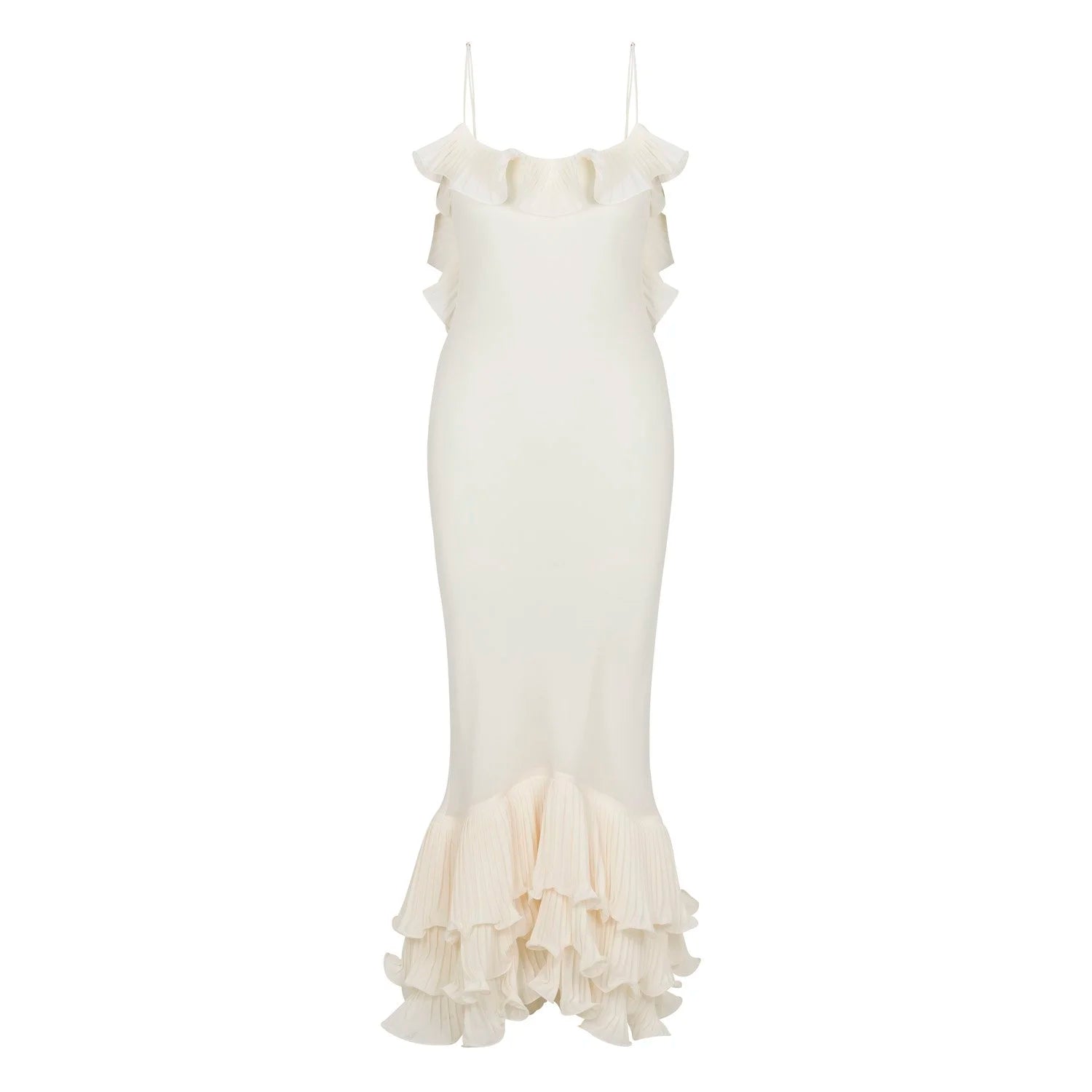 Delina Dress in Cream | Delfi Collective