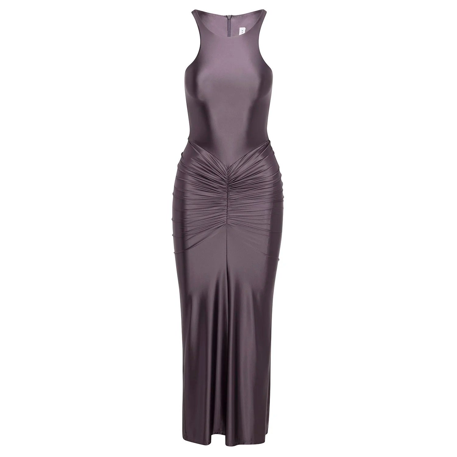 Dione Dress in Eggplant | Delfi Collective