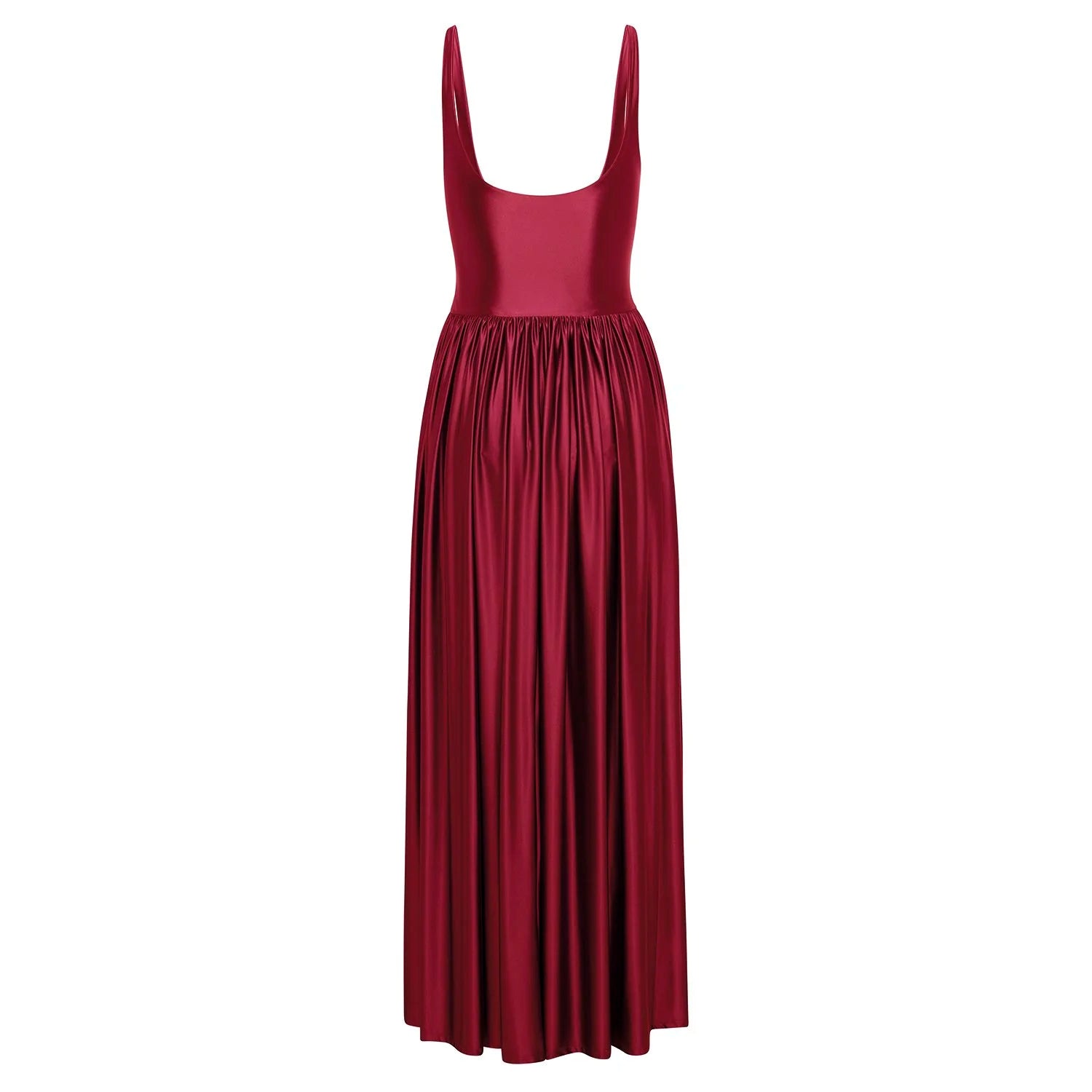 Oriana Dress in Red – view 2 | Delfi Collective