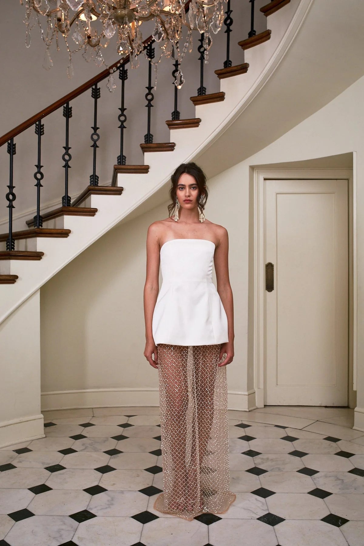 Gemma Dress with Beads – view 4 | Delfi Collective