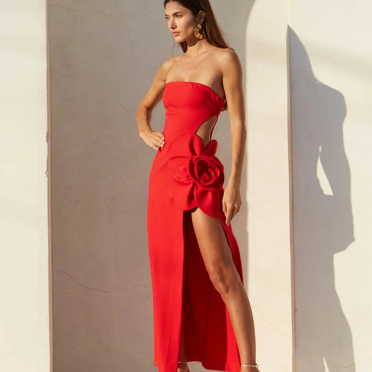 Tatiana Dress Red