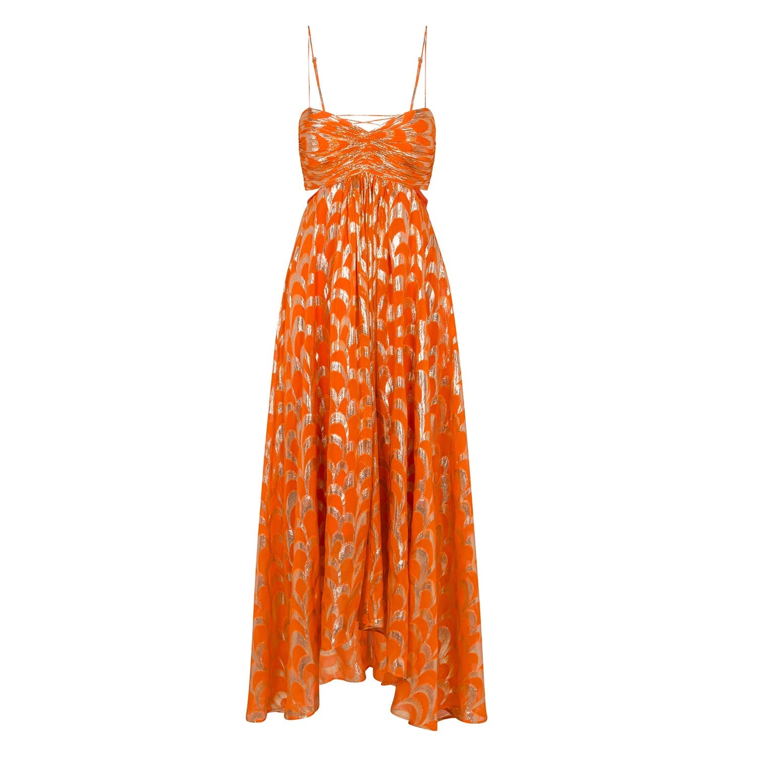 Adele Gown in Orange | Delfi Collective