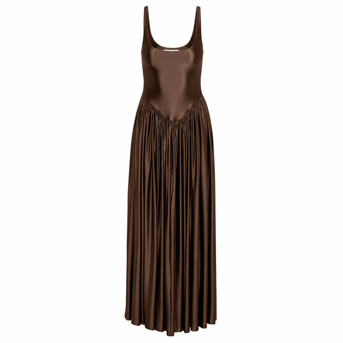 Oriana Dress in Brown