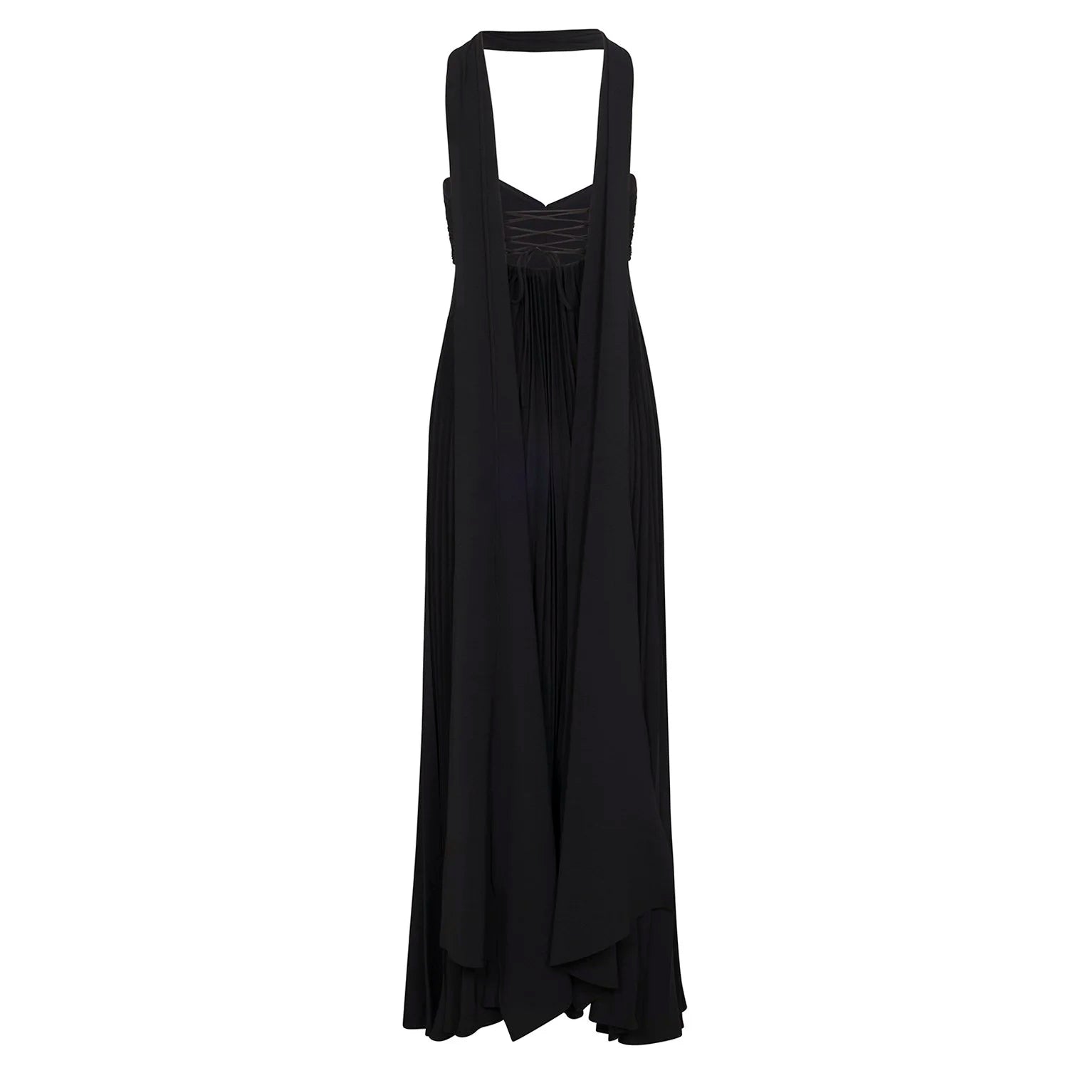 Daphne Dress in Black – view 2 | Delfi Collective