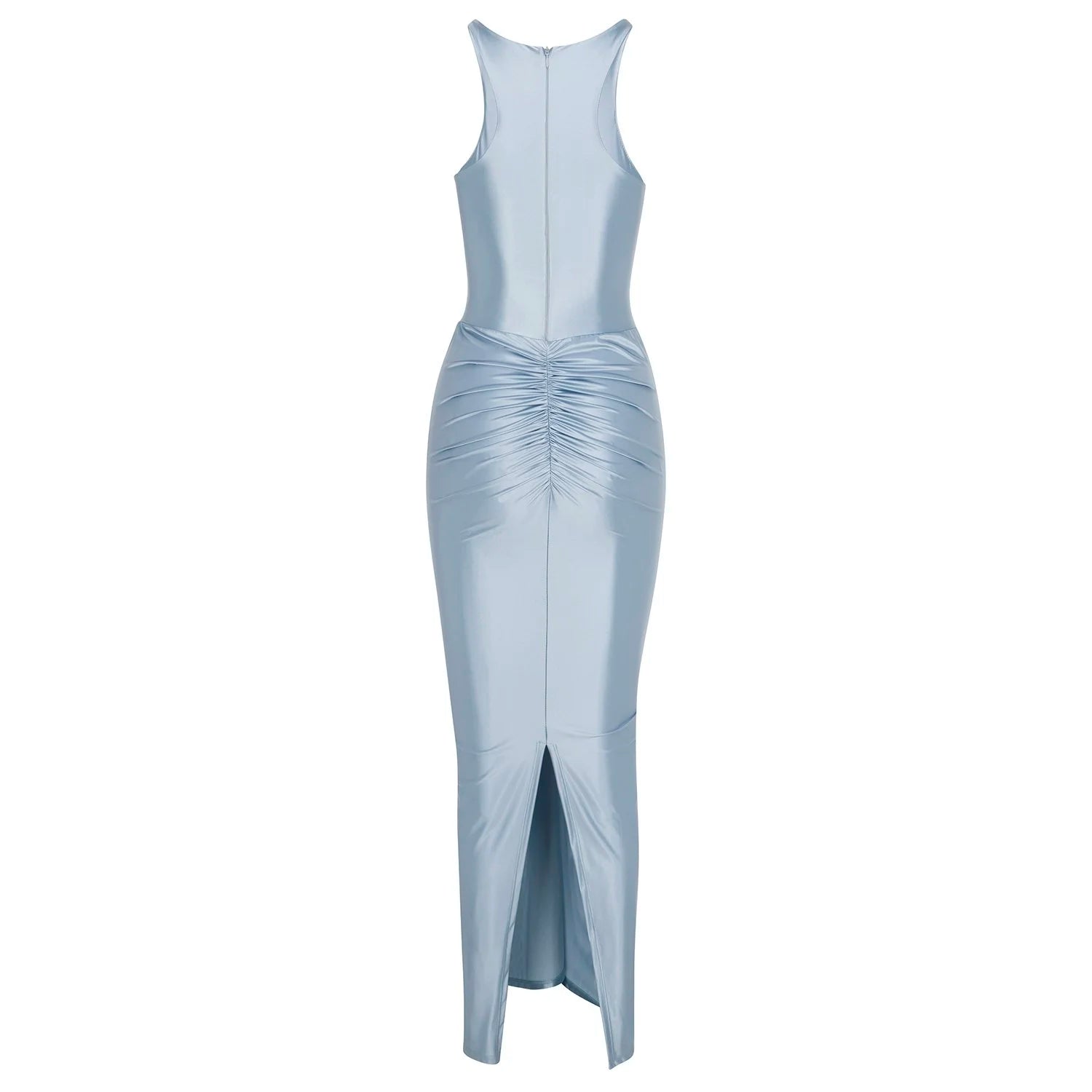 Dione Dress in Sapphire – view 2 | Delfi Collective