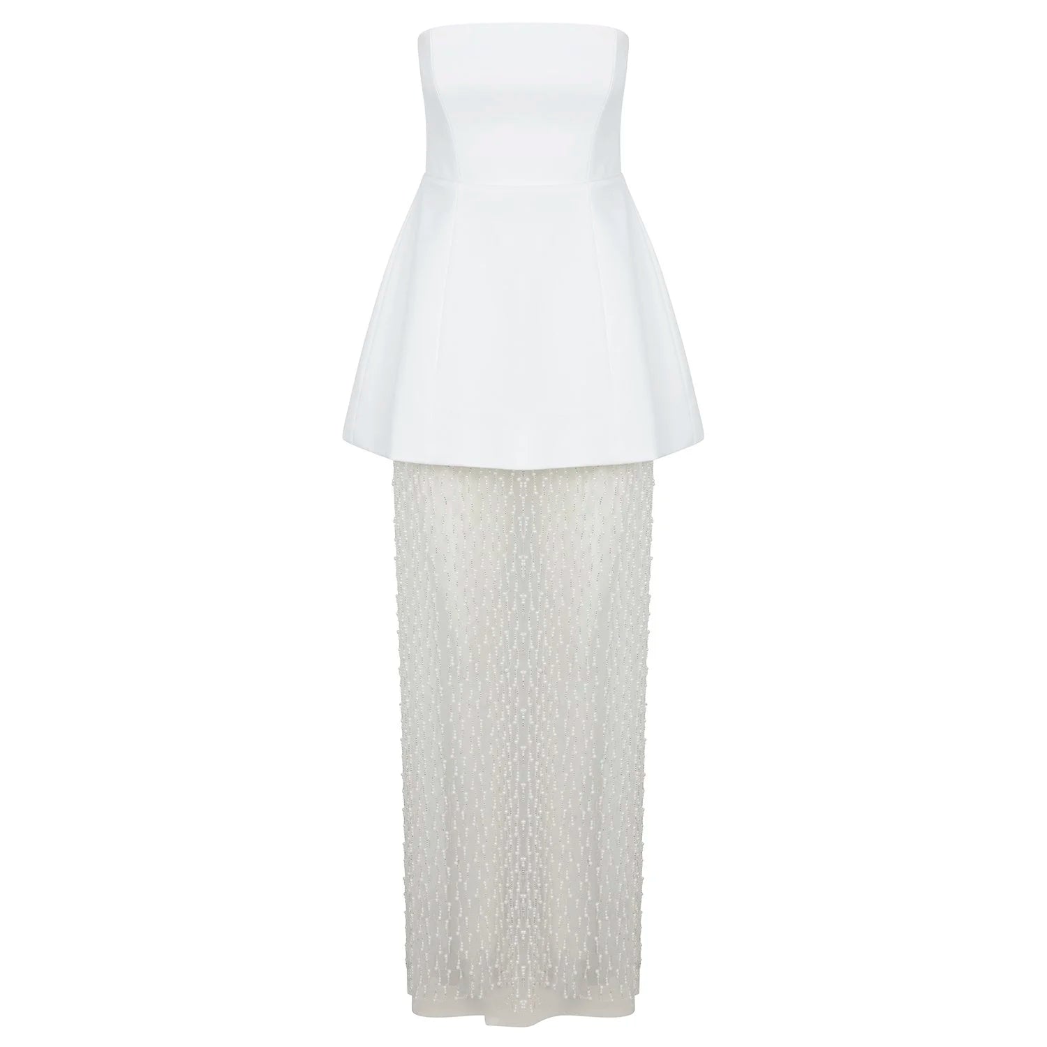 Gemma Dress in Pearl | Delfi Collective
