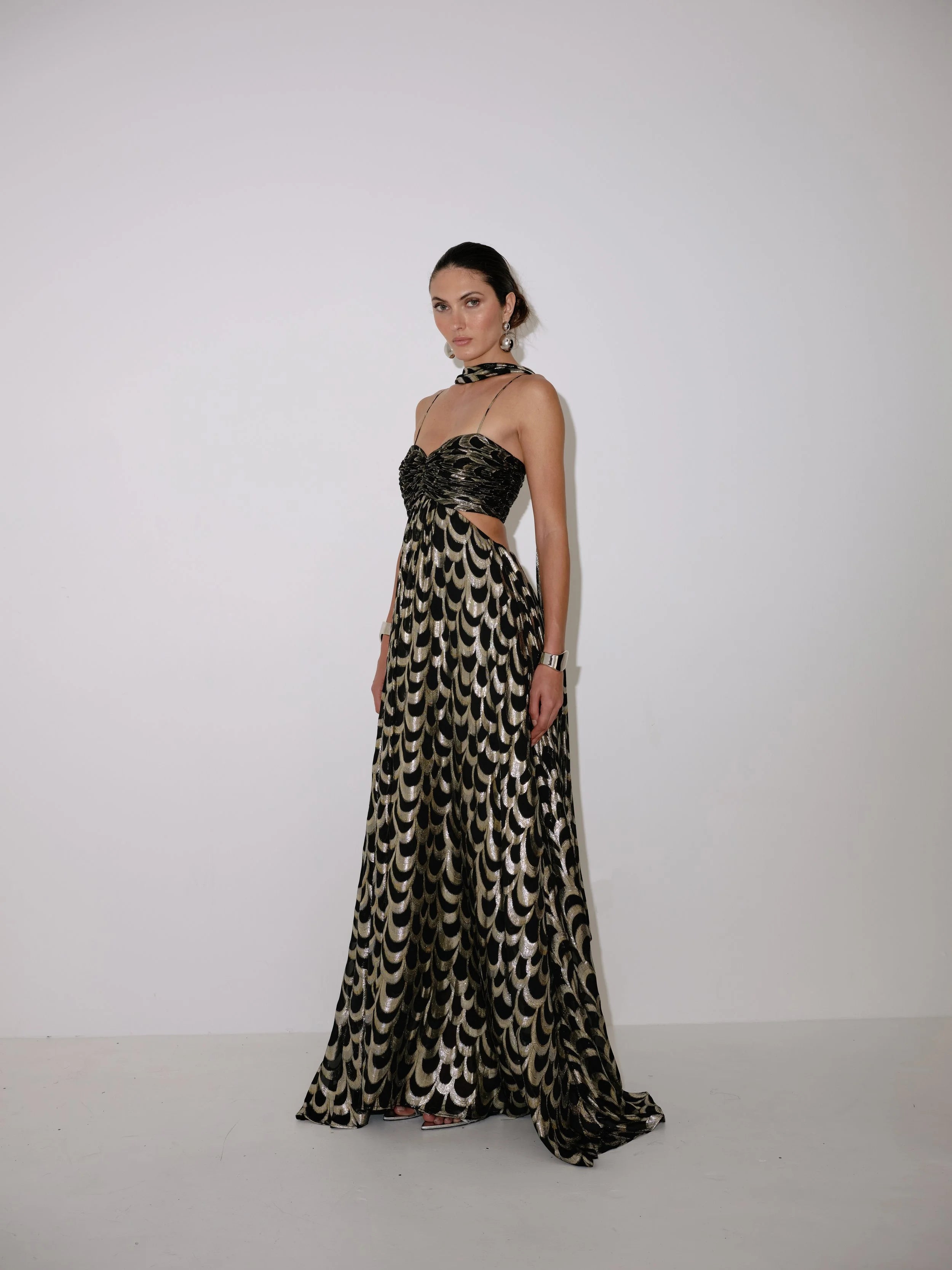 Adele Gown in Bronze | Delfi Collective
