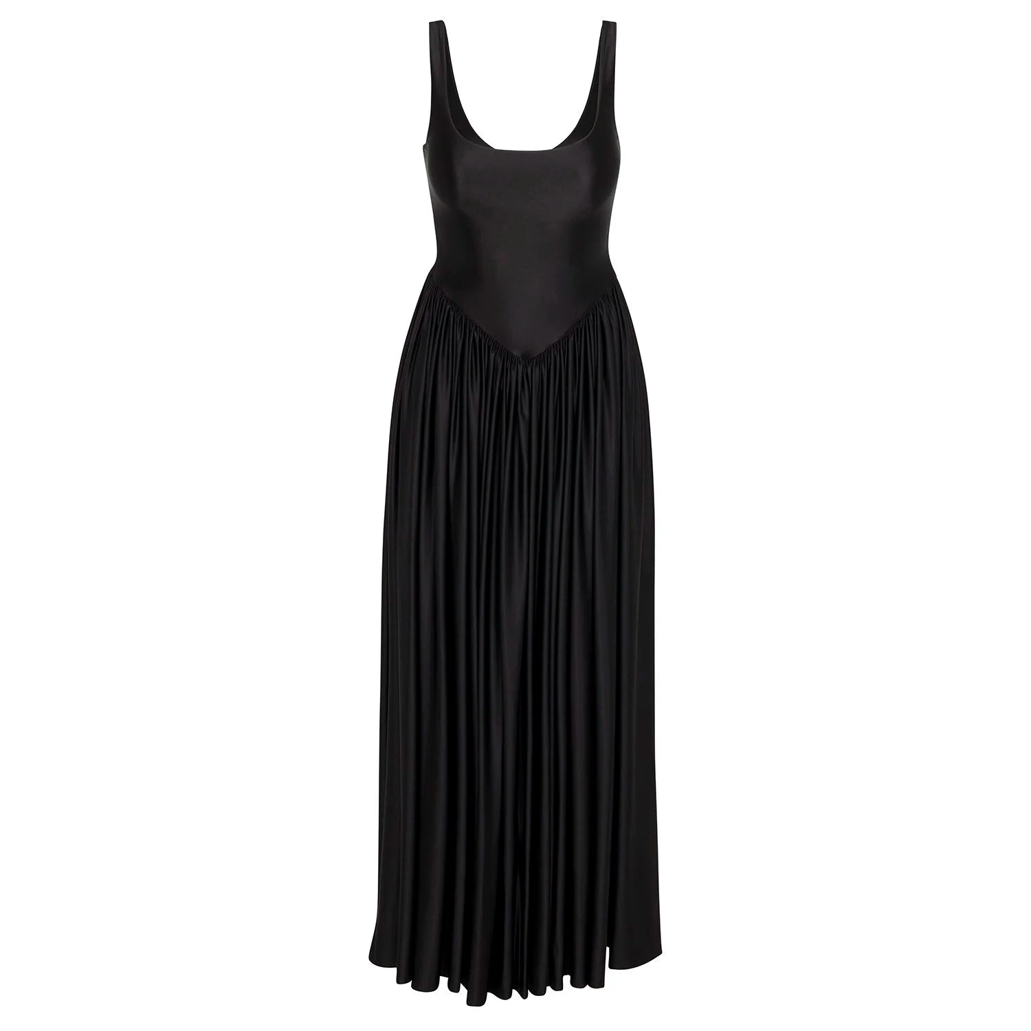 Oriana Dress in Black – view 2 | Delfi Collective