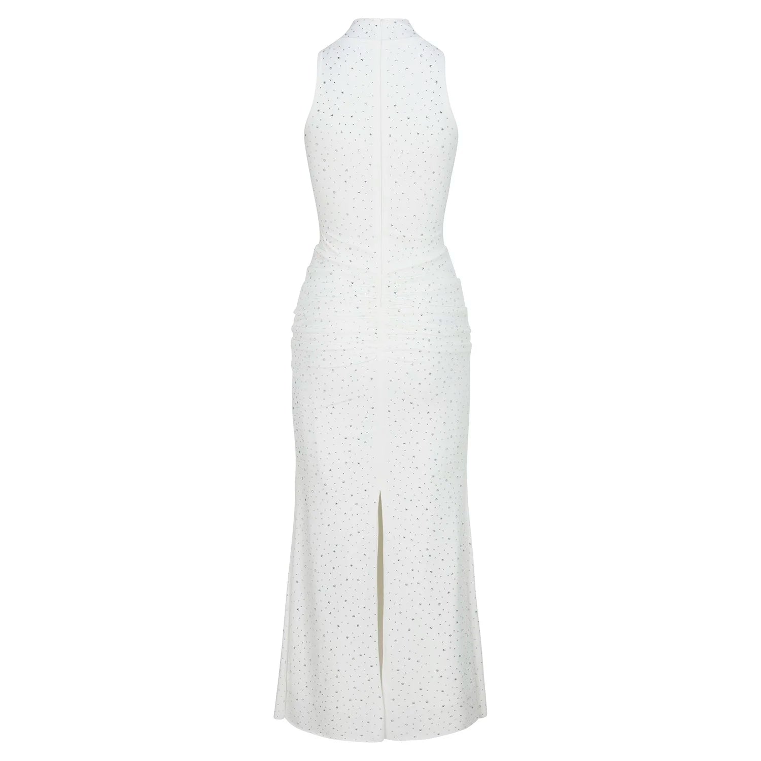 Roxana Dress in Ivory – view 2 | Delfi Collective