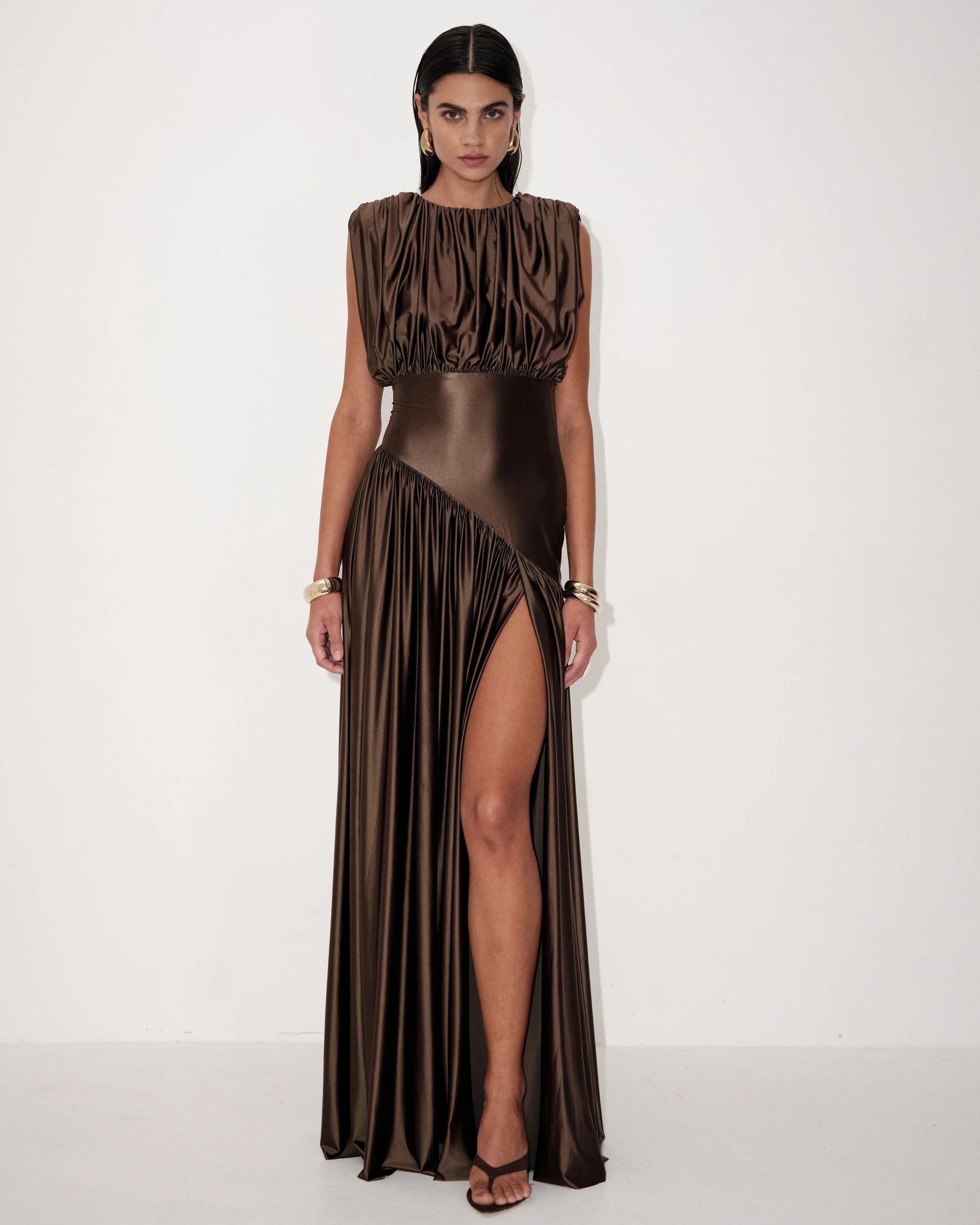 Avalon Dress – Chocolate | Delfi Collective