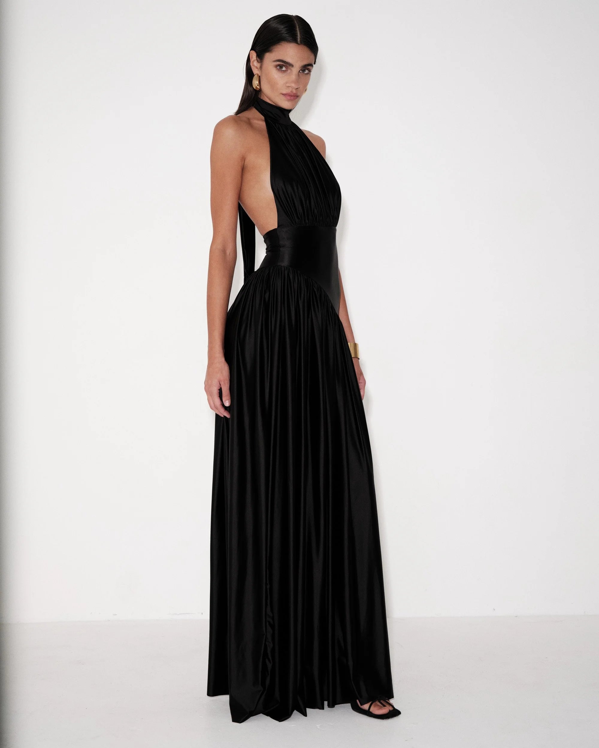 Laurel Dress – Black | Delfi Collective