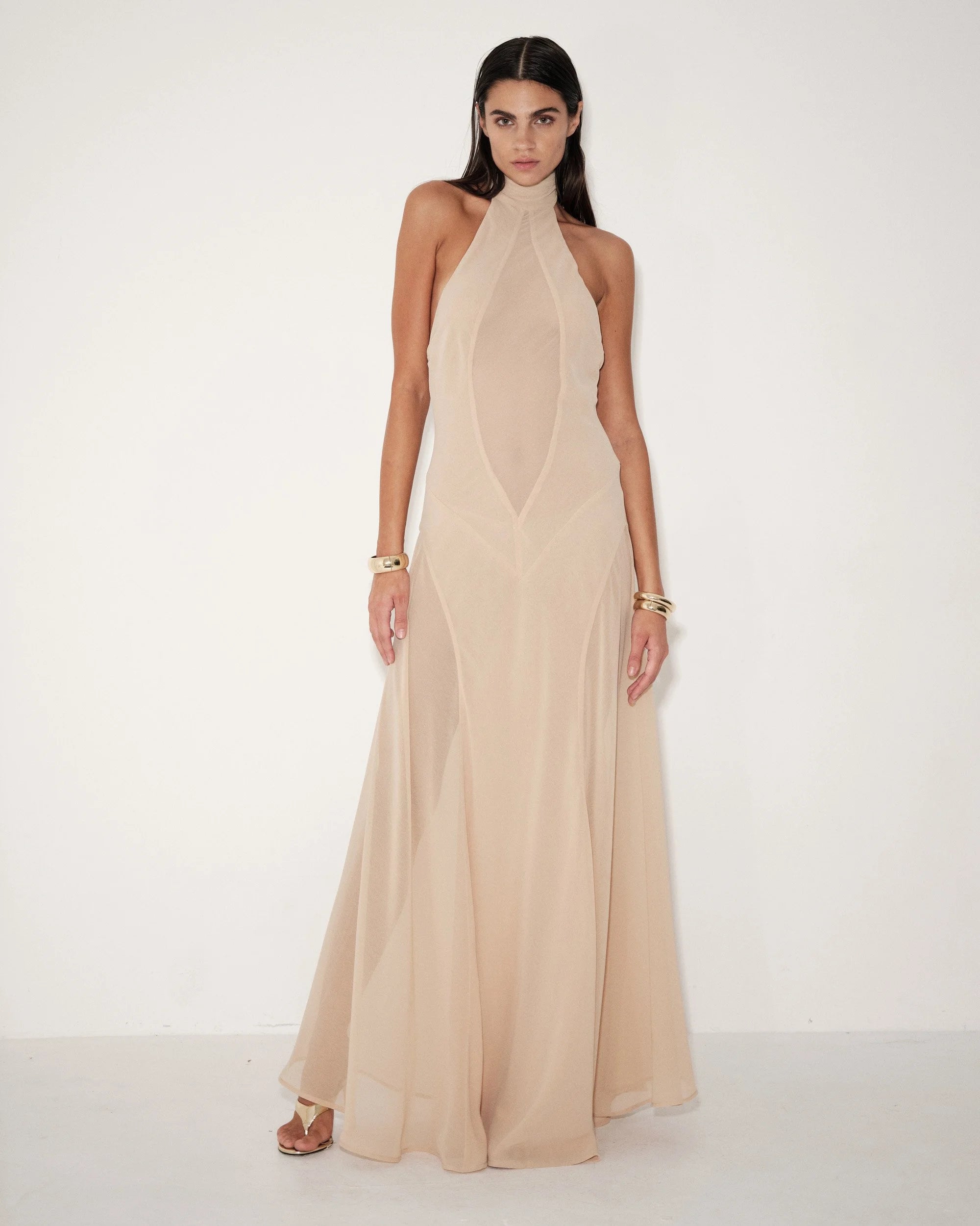 Sahara Dress – Sand | Delfi Collective